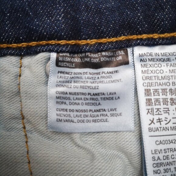 NWT Levi's 514 Men's Size 54/32 Athletic Taper Medium Wash Big & Tall Jeans - Picture 10 of 13